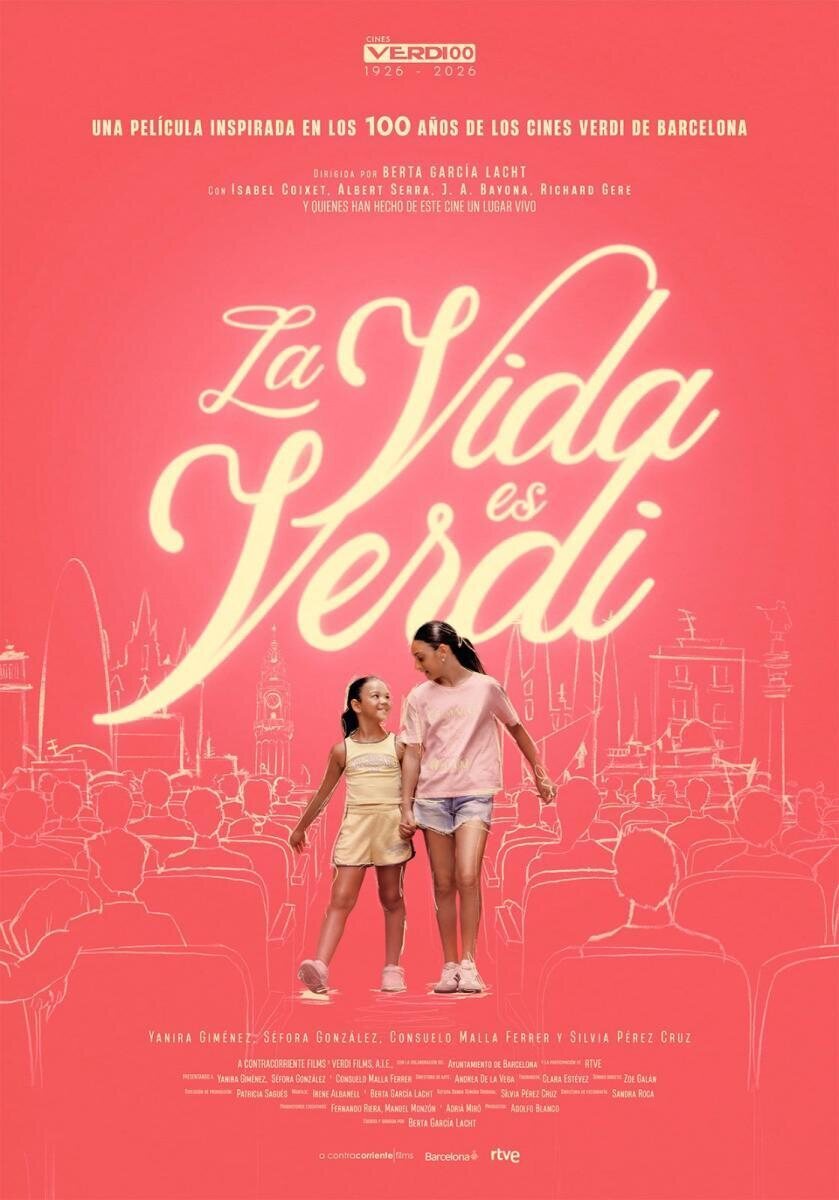 Cartel de La vida es Verdi - 