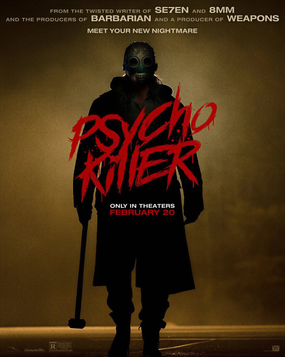 Cartel de Psycho Killer - Estados Unidos
