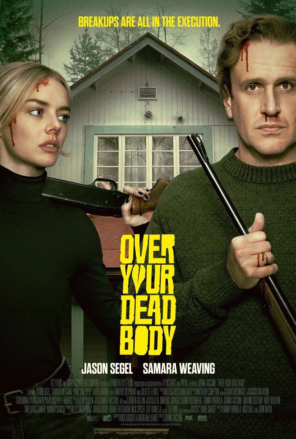 Cartel de Over Your Dead Body - Estados Unidos