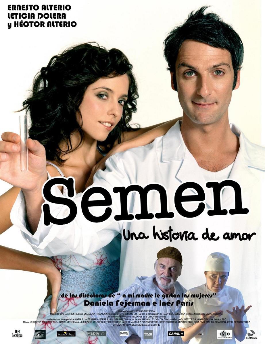 Cartel de Semen, una historia de amor - España