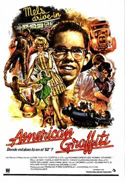 Cartel de American Graffiti