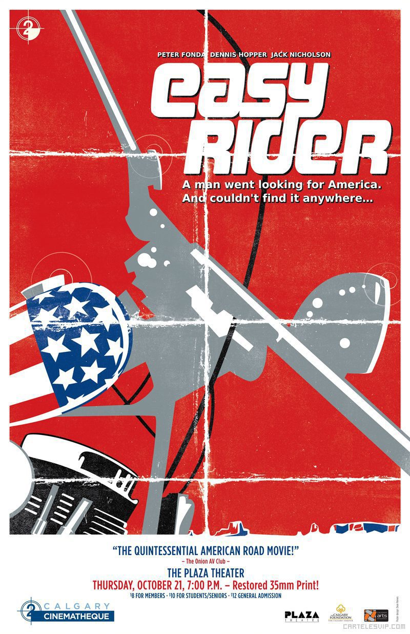 Cartel de Easy Rider (Buscando mi destino) - Estados Unidos
