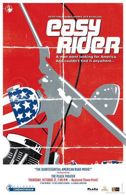 Cartel de Easy Rider (Buscando mi destino)
