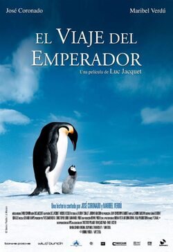 Cartel de El viaje del emperador