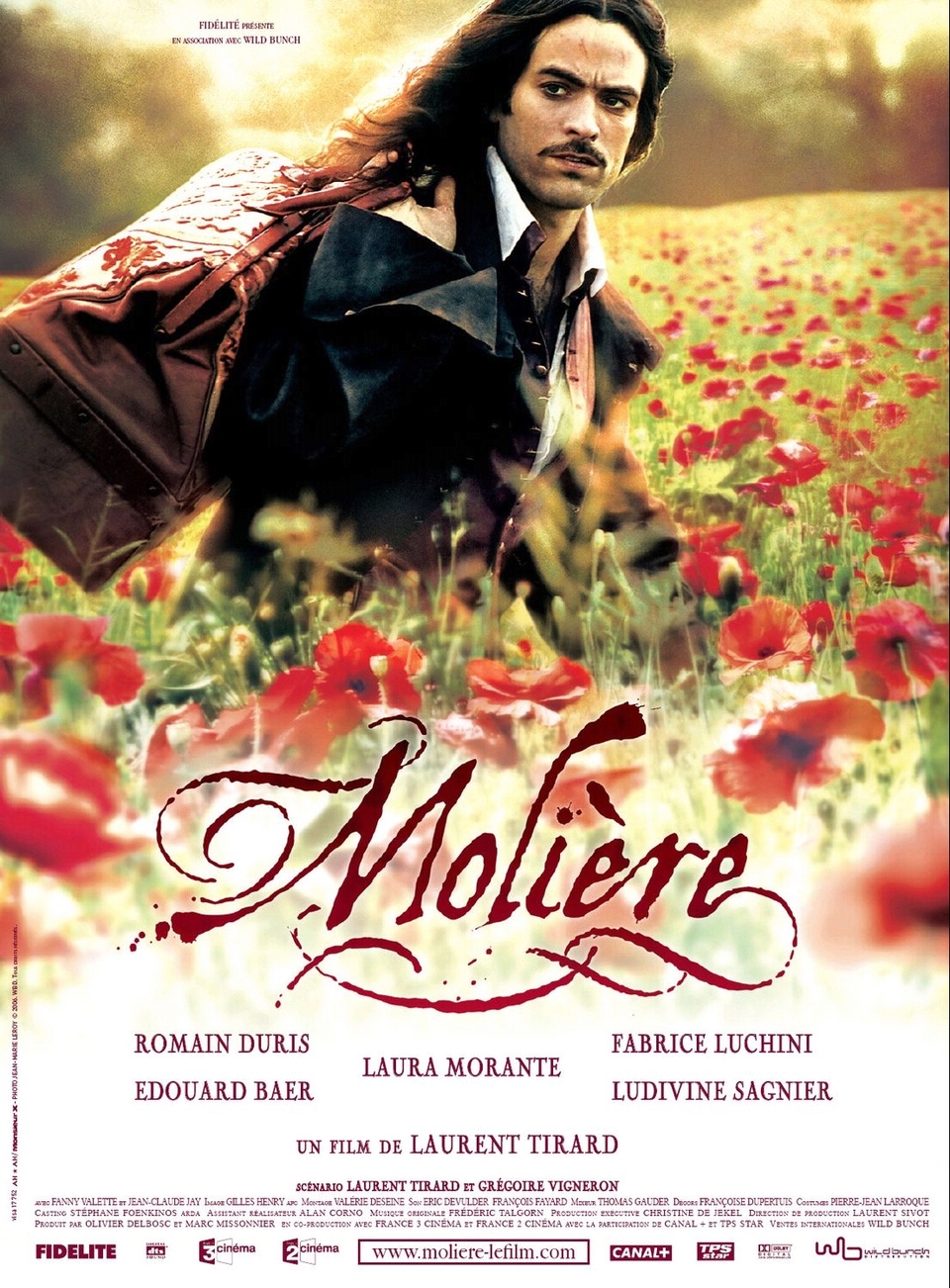 Cartel de Las aventuras amorosas del joven Molière - Francia