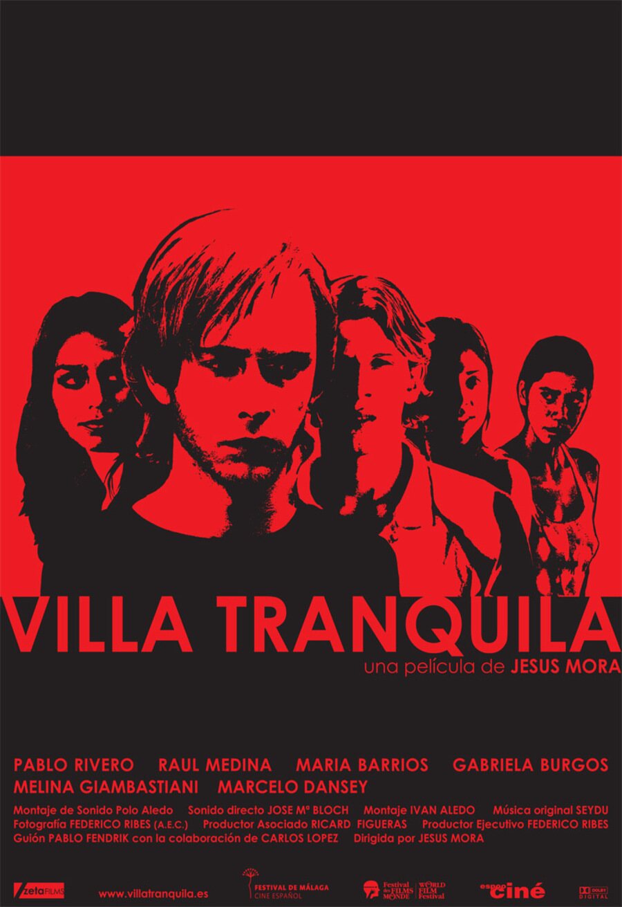 Cartel de Villa Tranquila - España