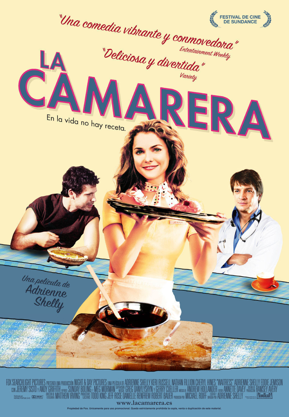 Cartel de La camarera - España