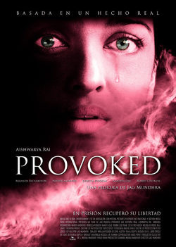 Cartel de Provoked: una historia real