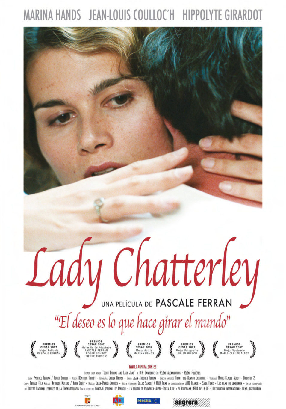 Cartel de Lady Chatterley, el despertar de la pasión - España