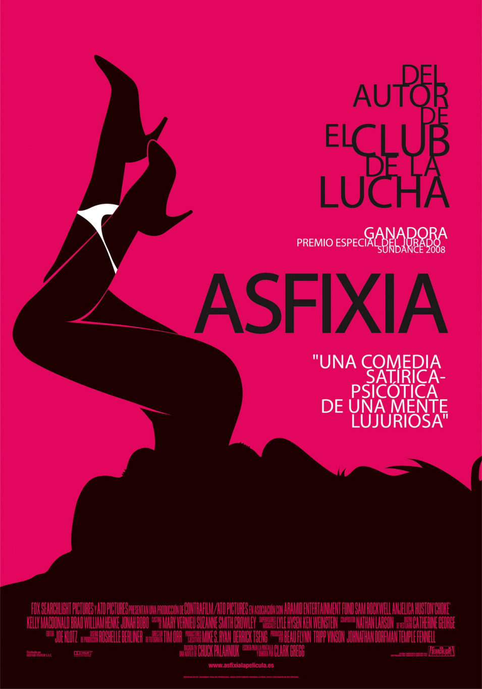 Cartel de Asfixia - España