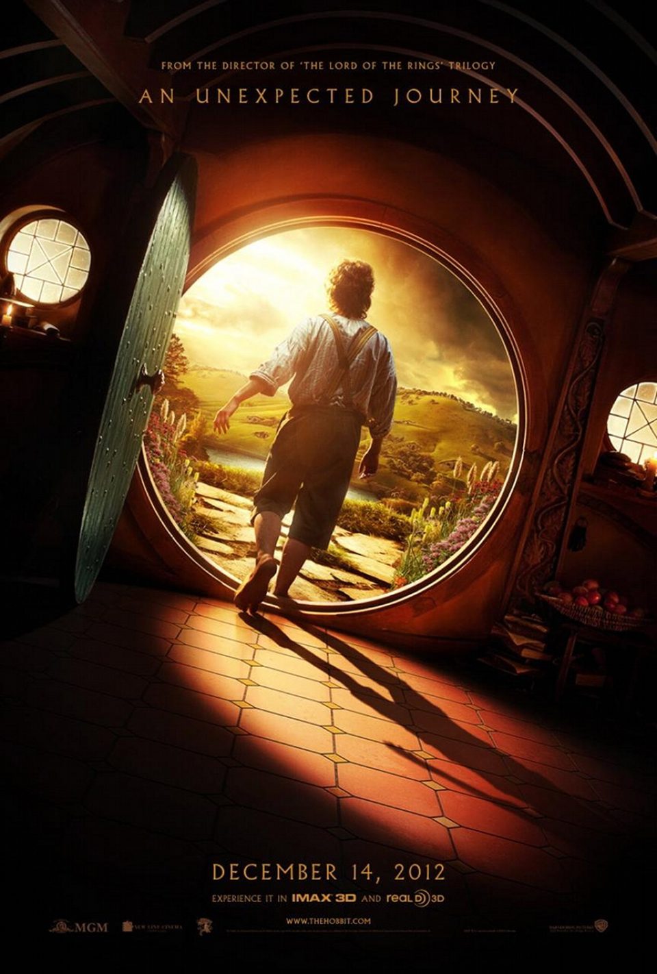 Cartel de El Hobbit: Un viaje inesperado - Teaser Estados Unidos