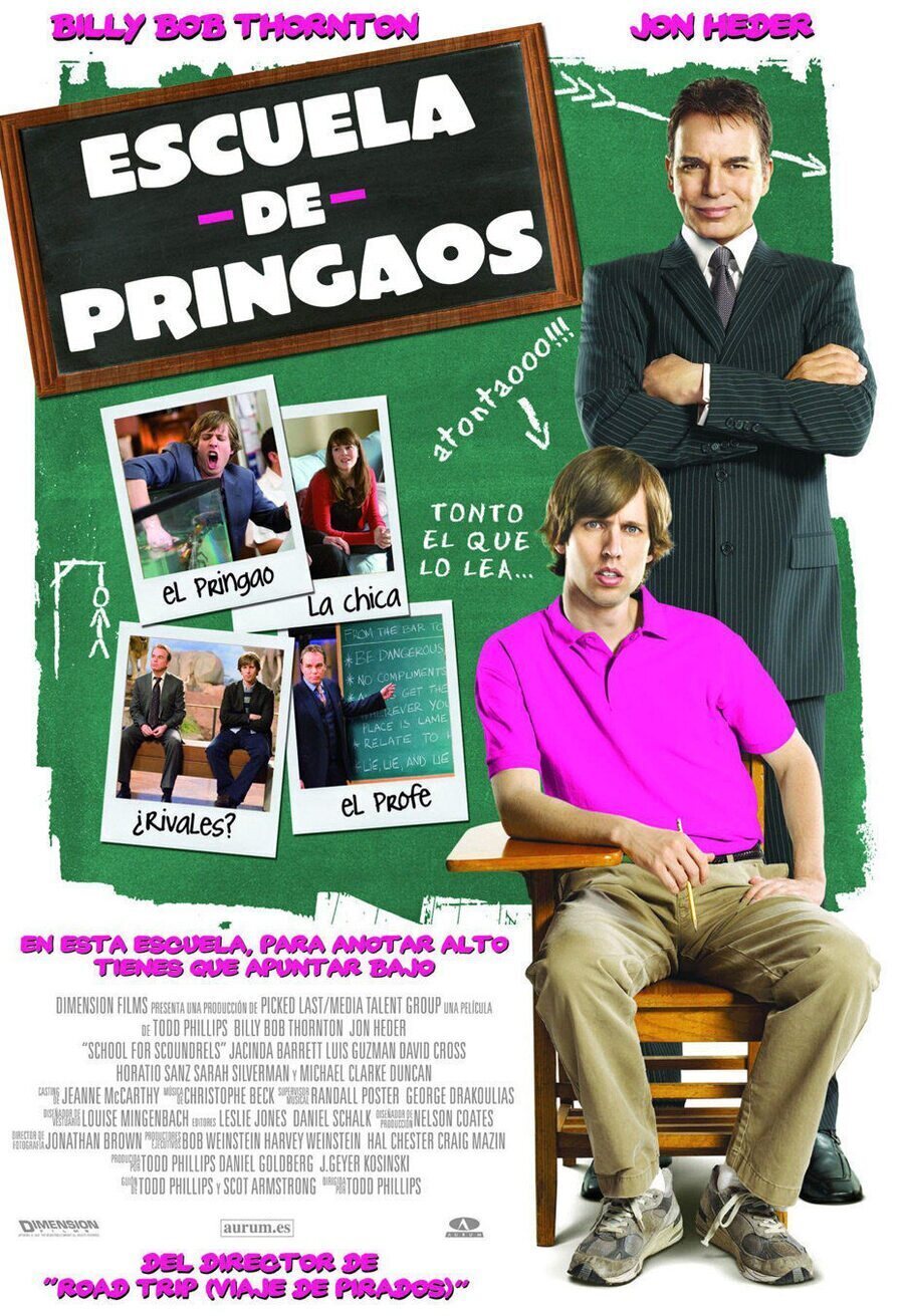 Cartel de Escuela de pringaos - España