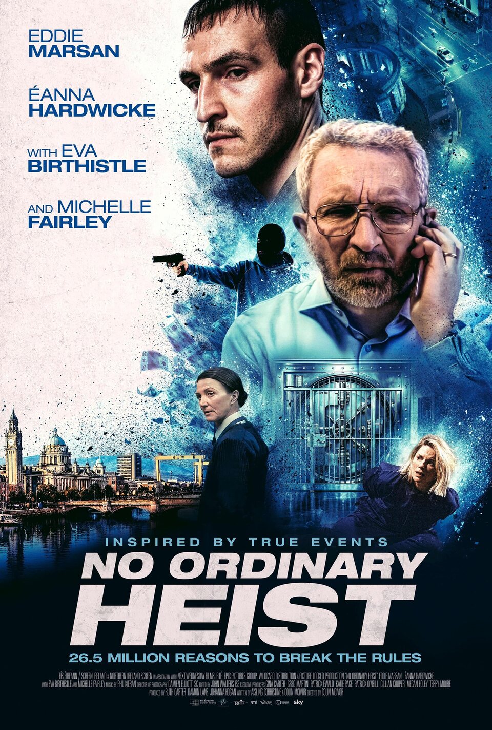 Cartel de No Ordinary Heist - Reino Unido
