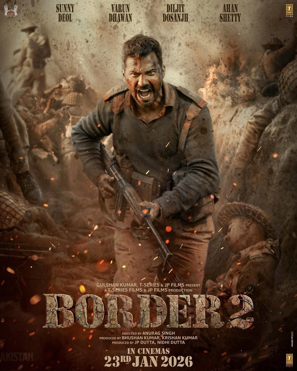 Cartel de Border 2 - India