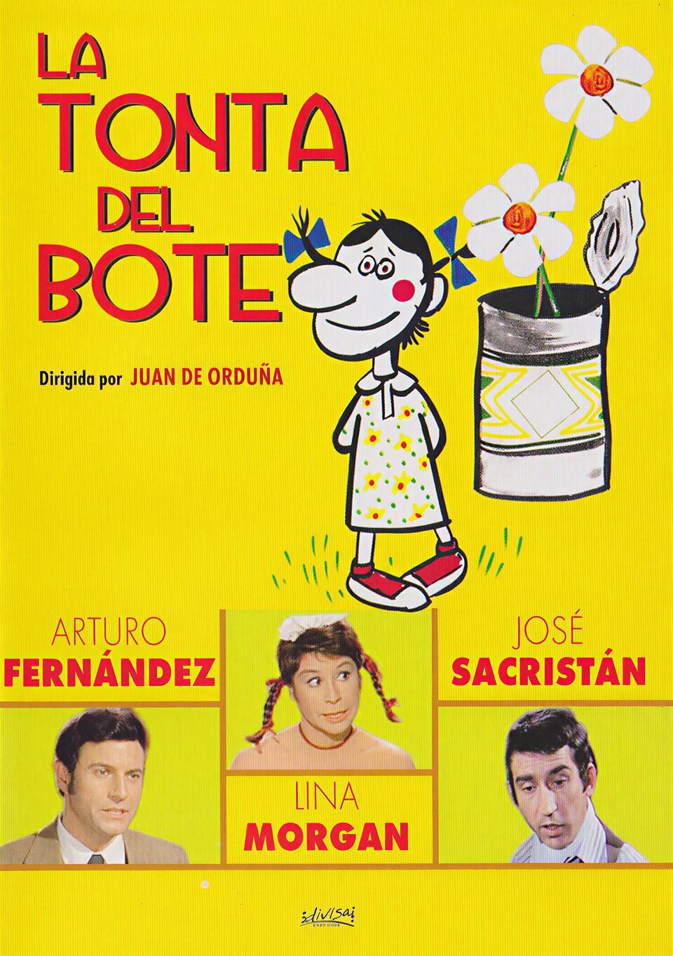 Cartel de La tonta del bote - España