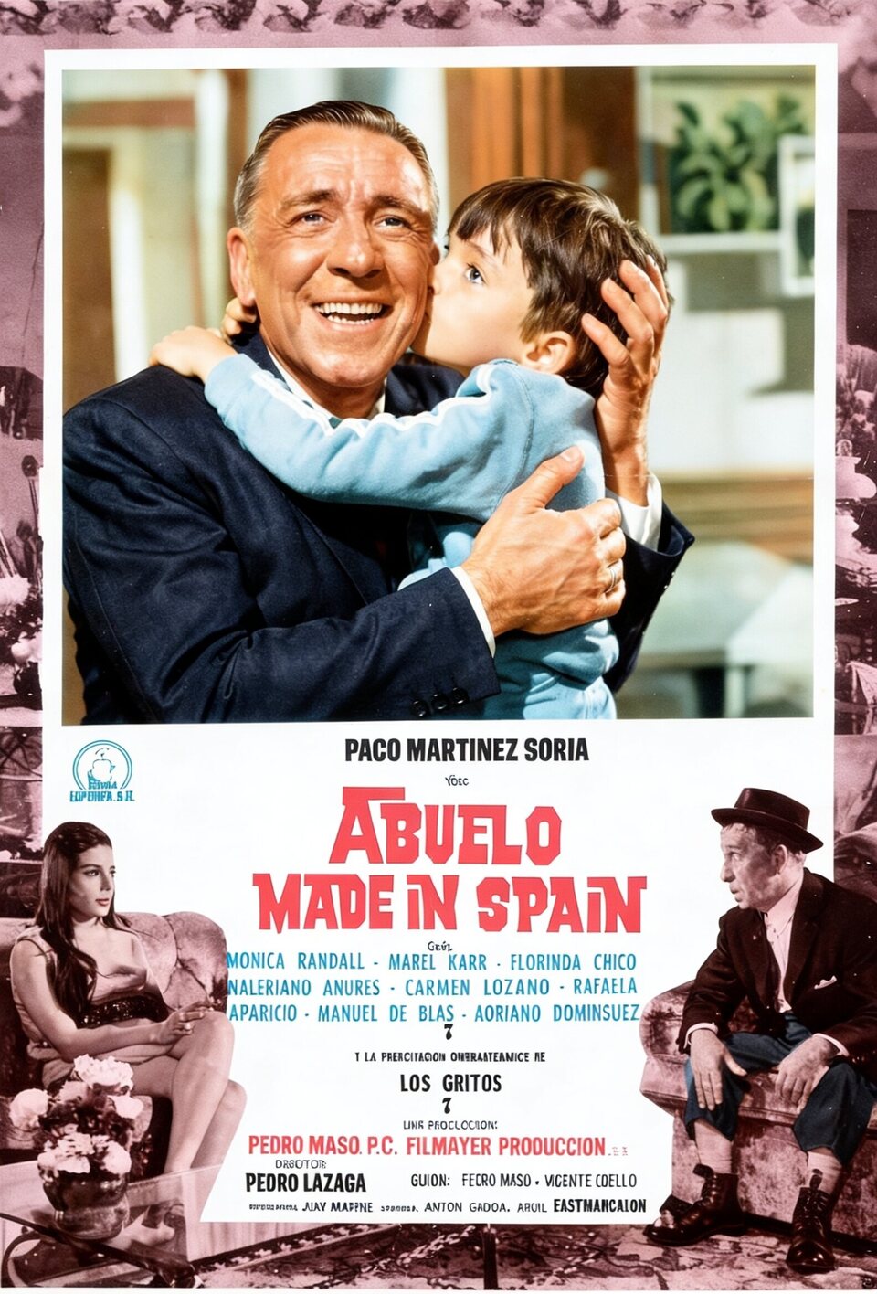 Cartel de Abuelo made in Spain - España
