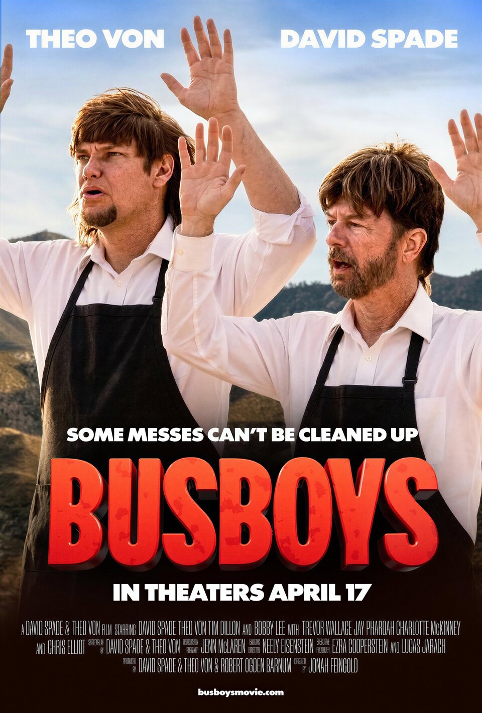 Cartel de Busboys - Estados Unidos