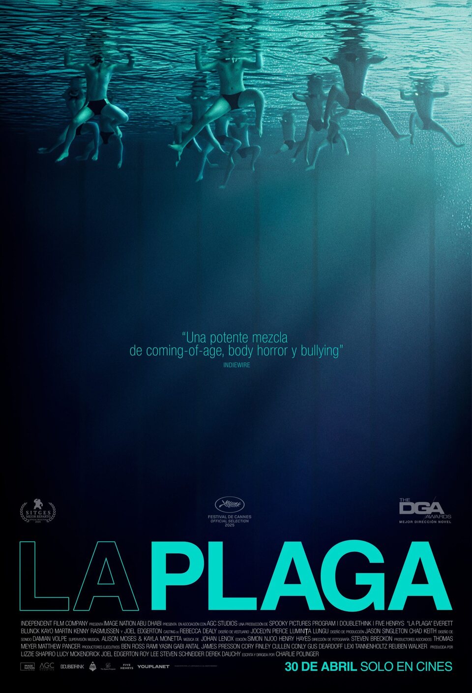 Cartel de La plaga - España