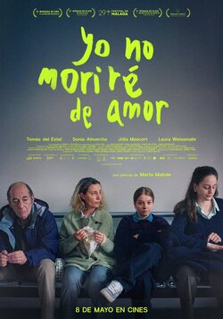 Cartel de Yo no moriré de amor