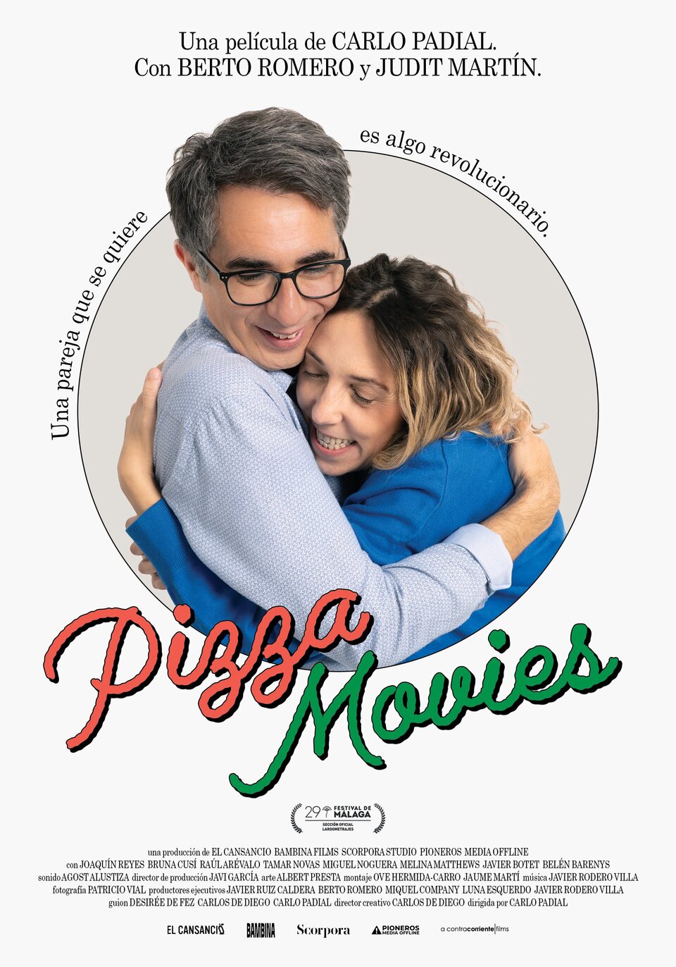 Cartel de Pizza Movies - España