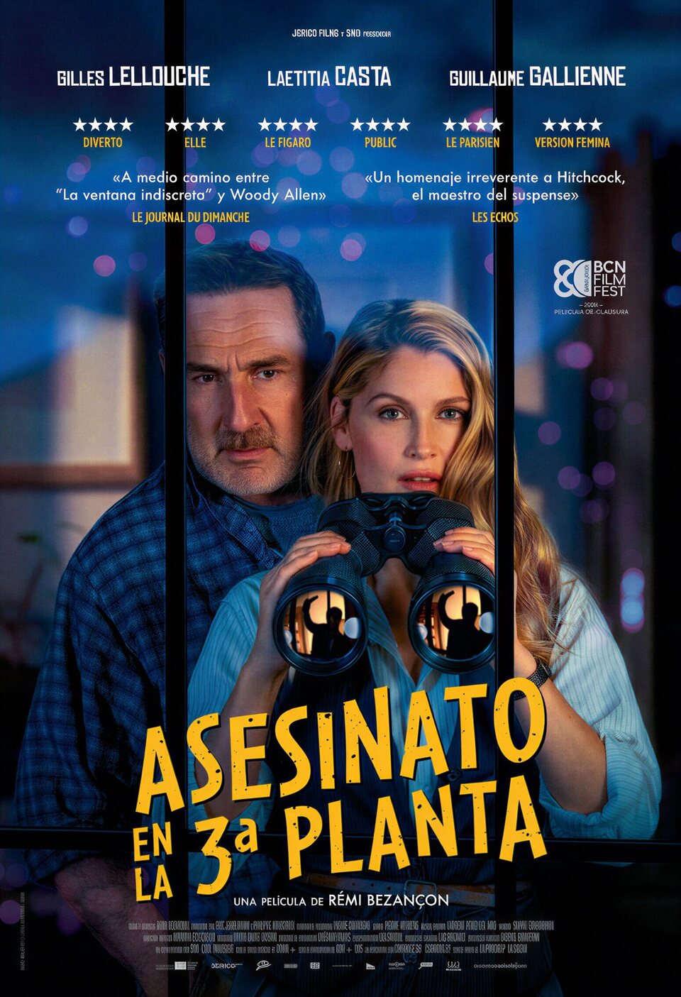 Cartel de Asesinato en la tercera planta - España