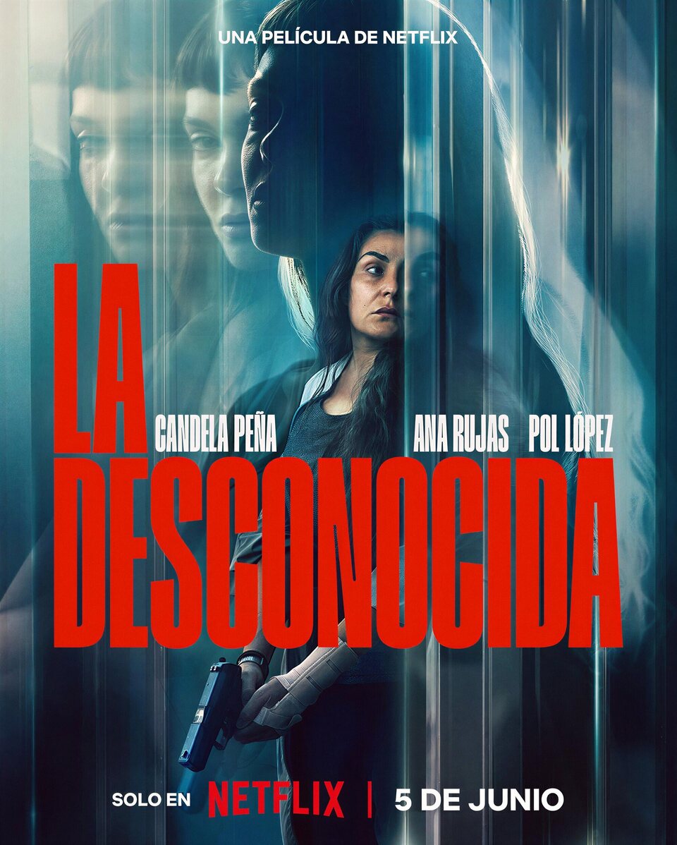 Cartel de La desconocida - España