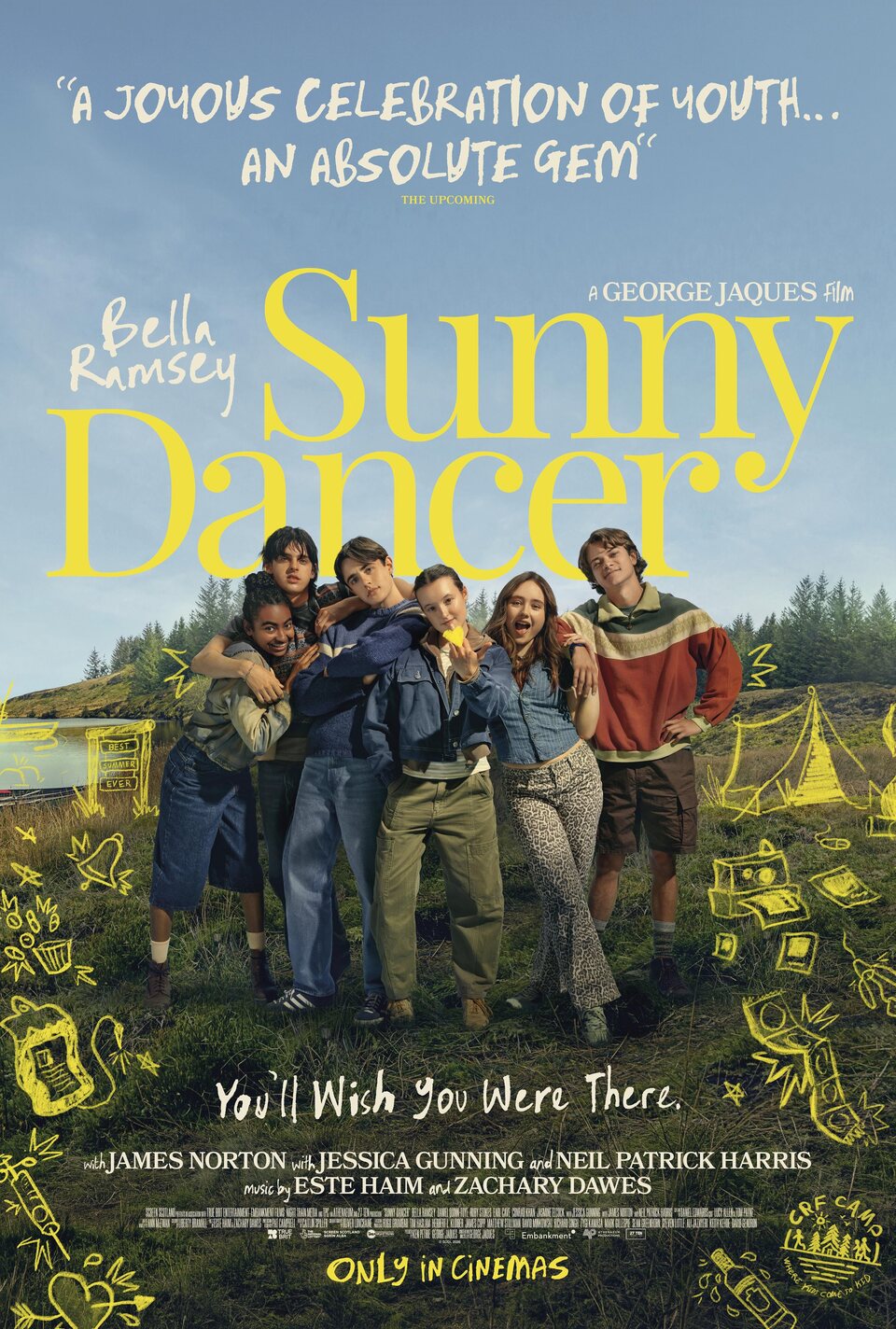 Cartel de Sunny Dancer - Reino Unido