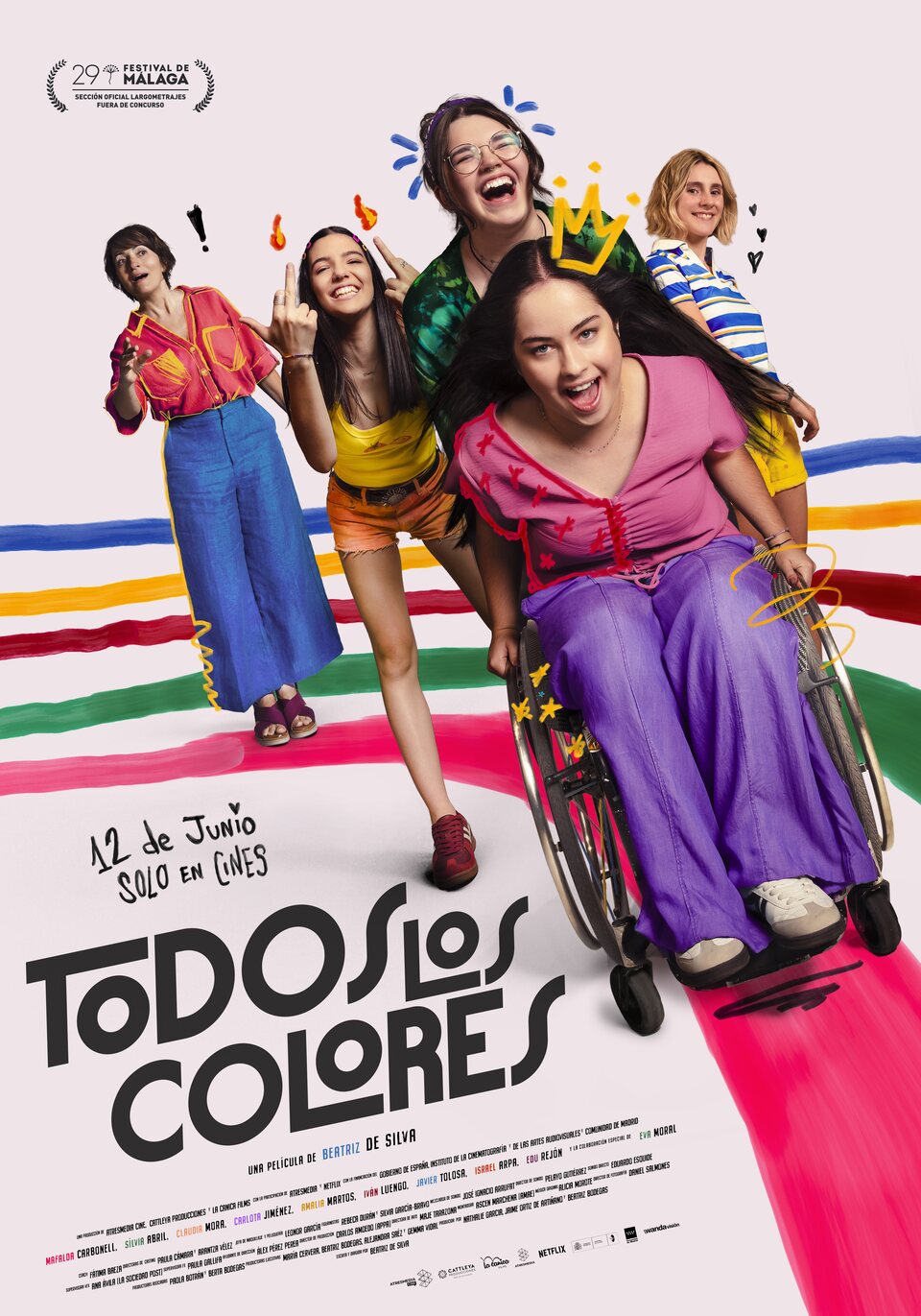 Cartel de Todos los colores - España