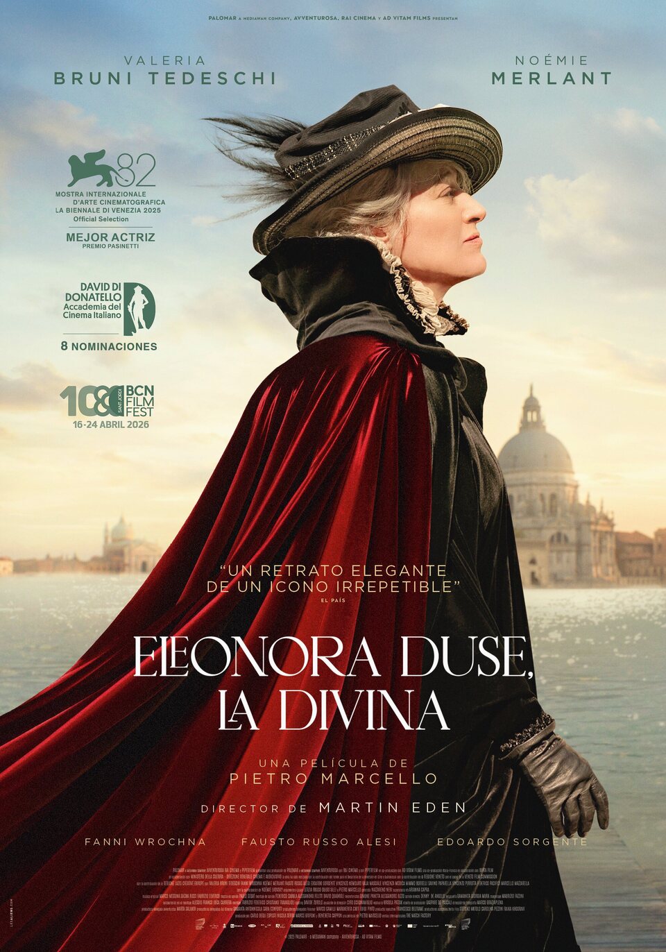 Cartel de Eleonora Duse, la divina - España