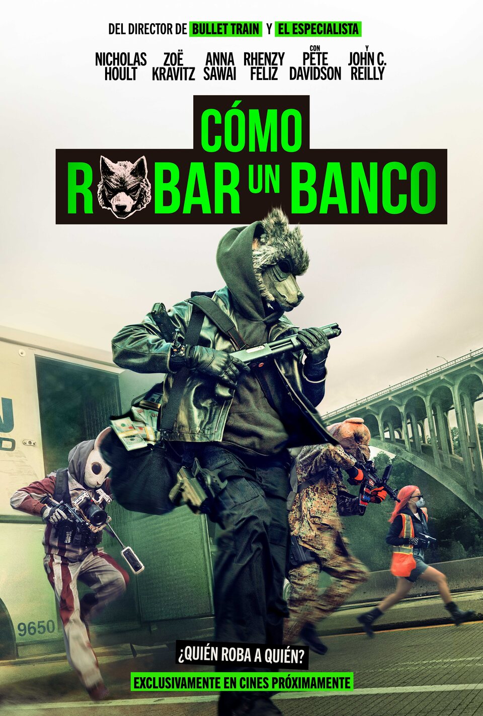 Cartel de Cómo Robar Un Banco - España