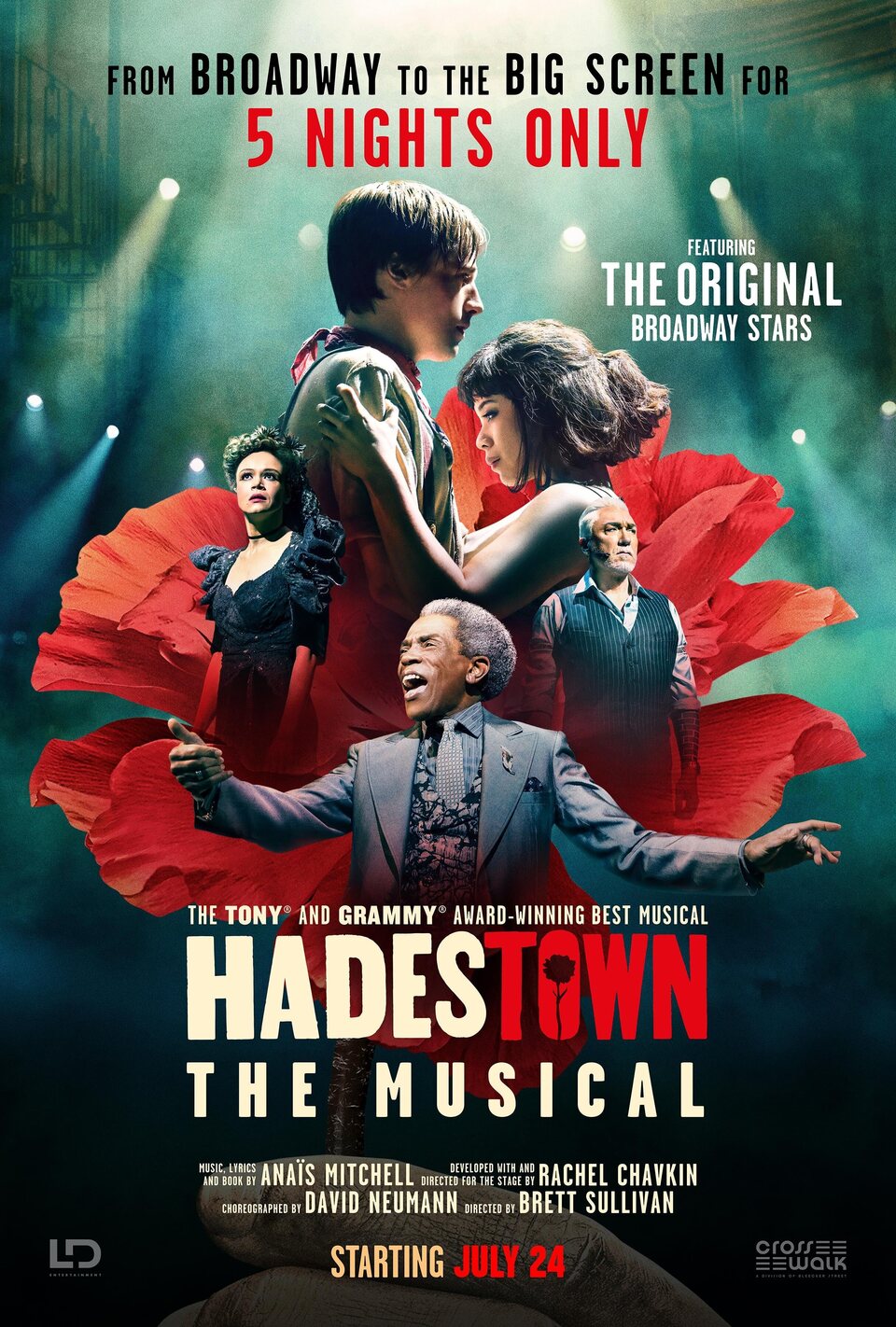 Cartel de Hadestown: The Musical - Estados Unidos