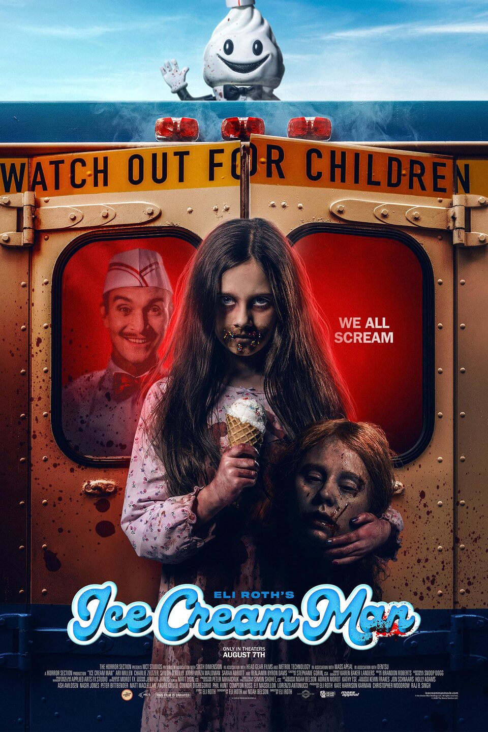 Cartel de Ice Cream Man - Estados Unidos