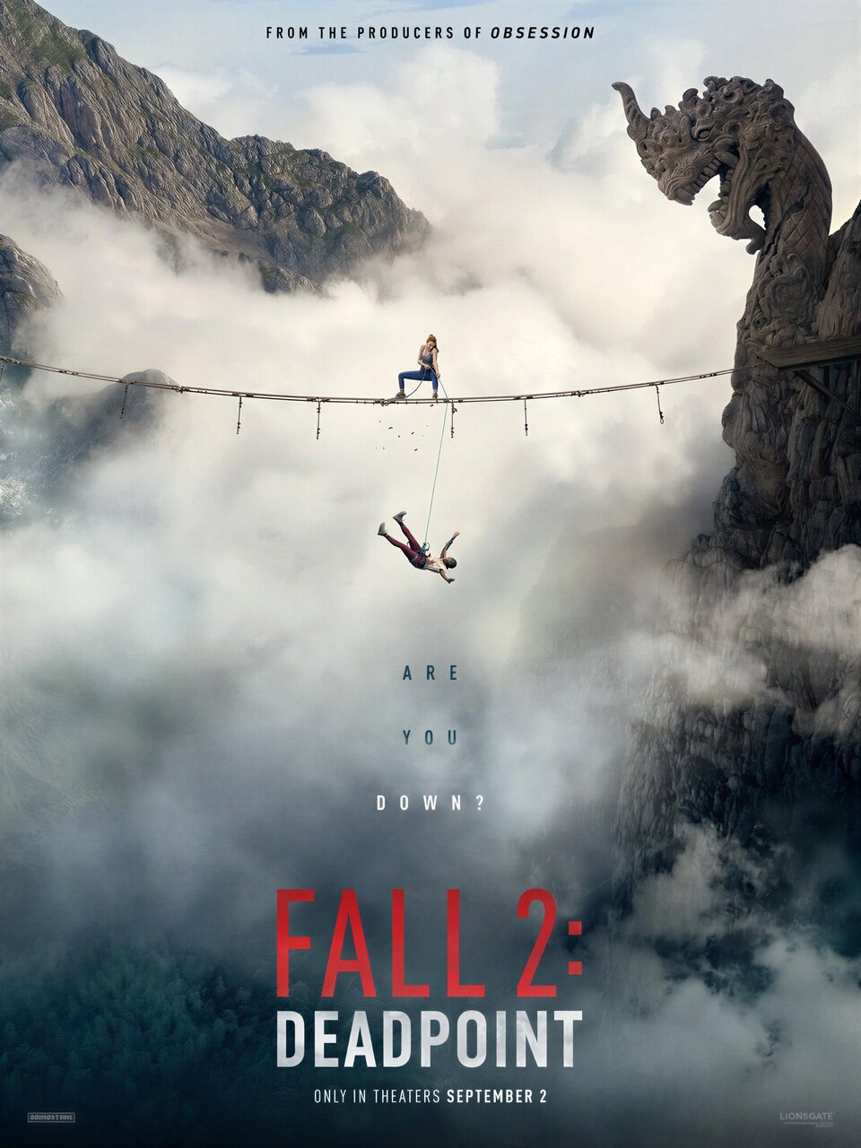 Cartel de Fall 2: Deadpoint - Estados Unidos