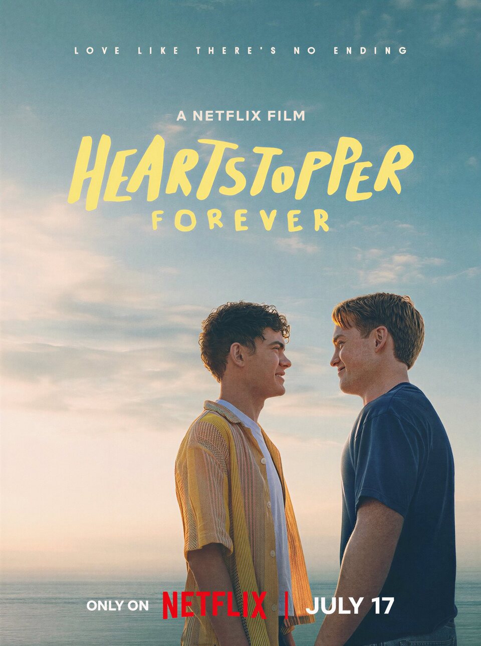 Cartel de Heartstopper para siempre - Estados Unidos