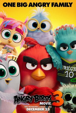 Cartel de Angry Birds 3: La película