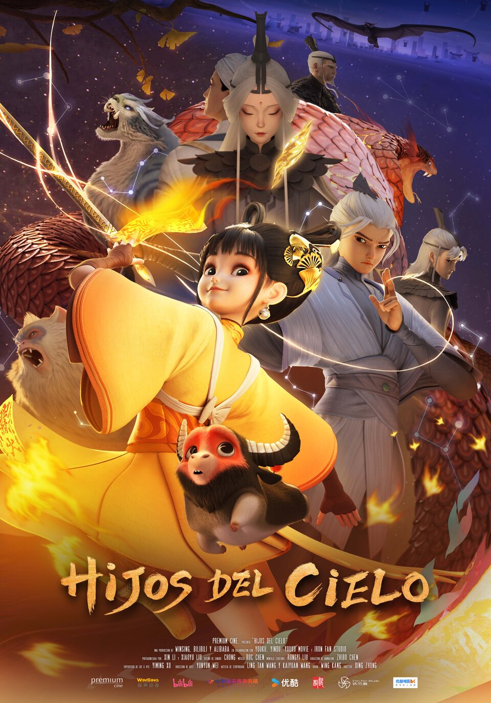 Cartel de Hijos del cielo - España