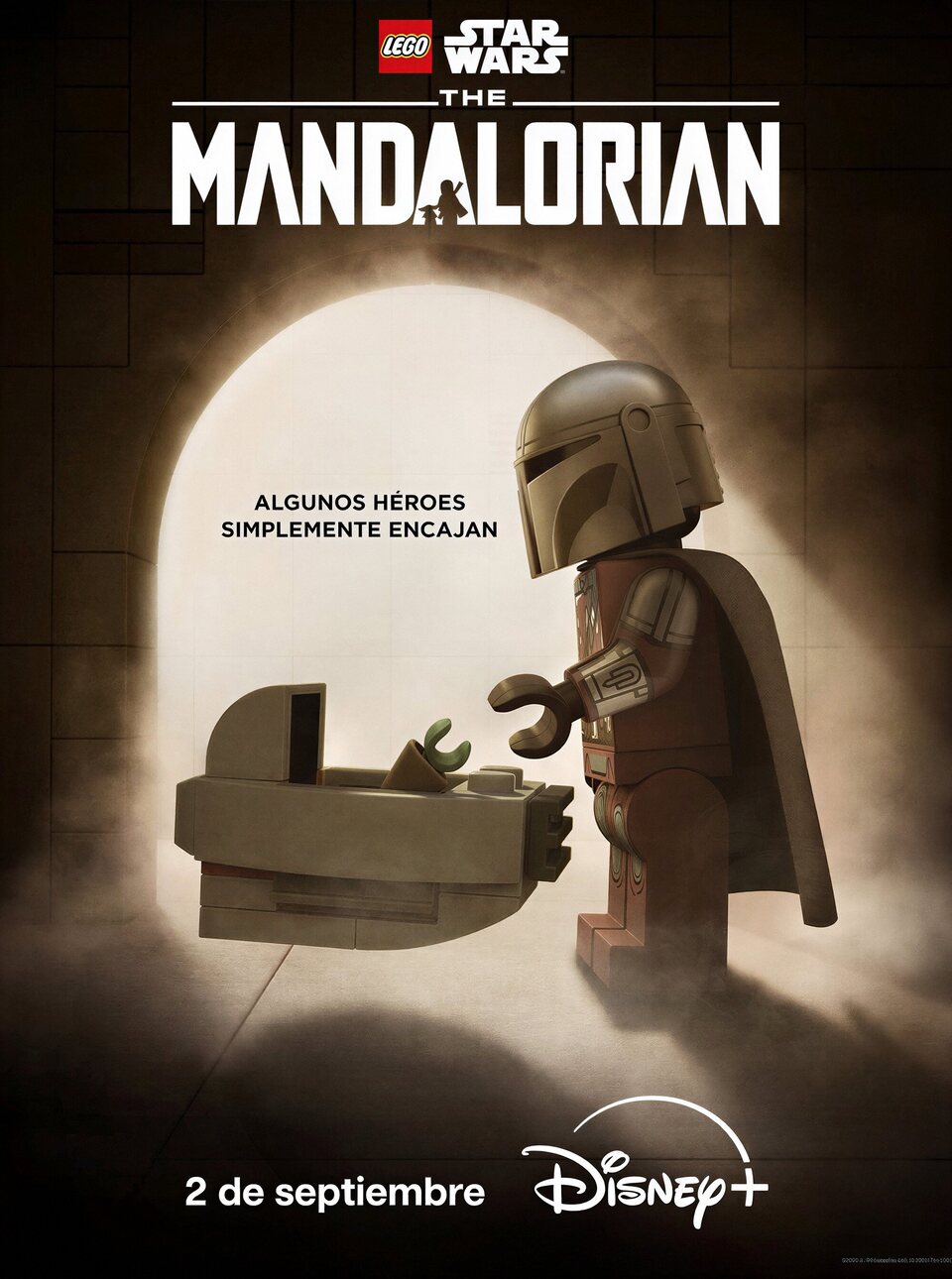 Cartel de Lego Star Wars: The Mandalorian - España