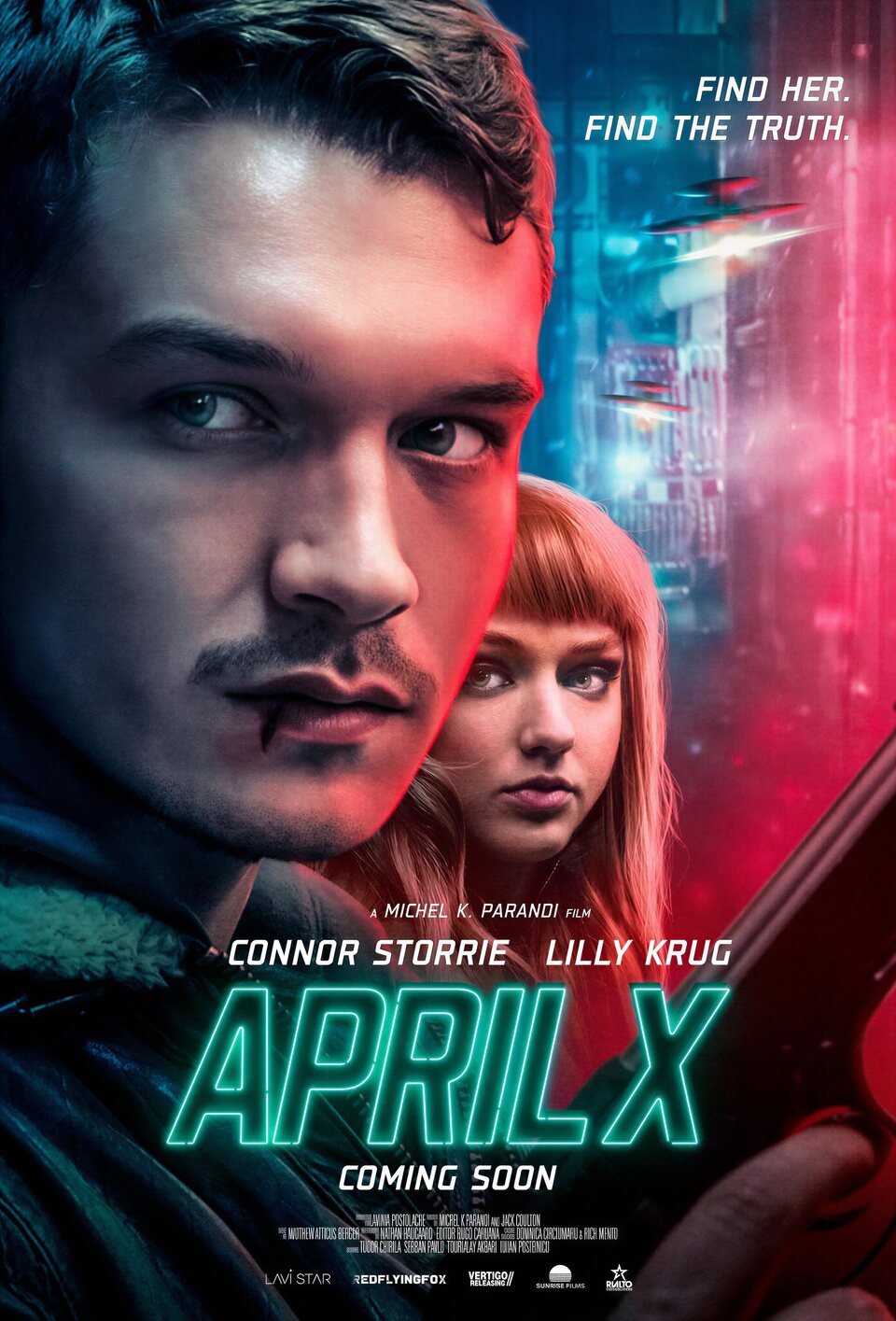 Cartel de April X - Estados Unidos
