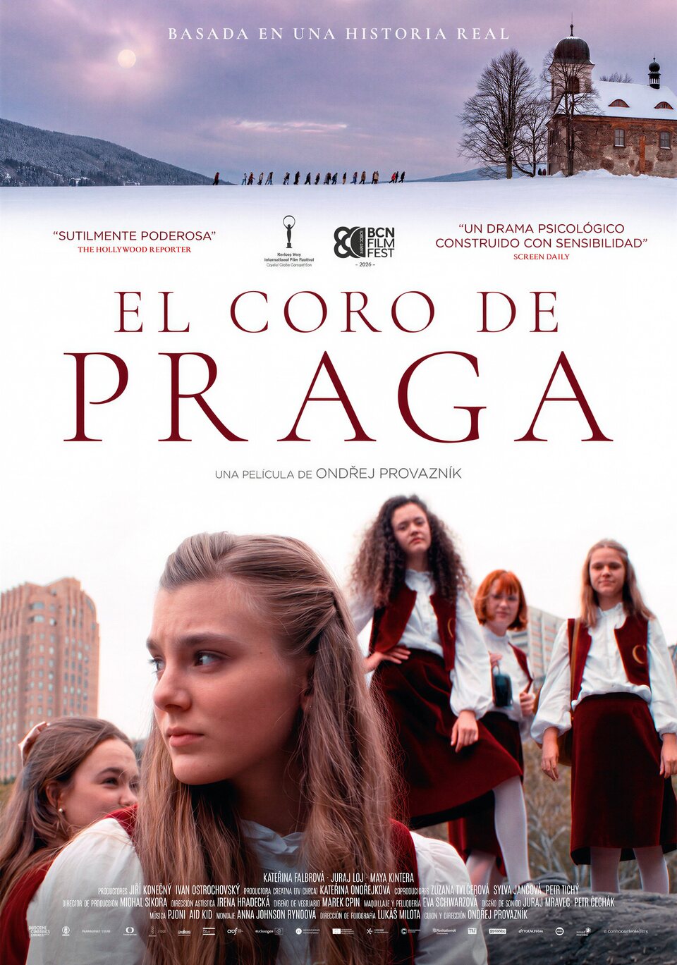 Cartel de El coro de Praga - España