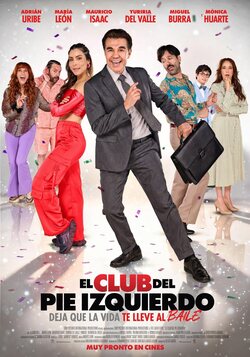 Cartel de El Club del Pie Izquierdo