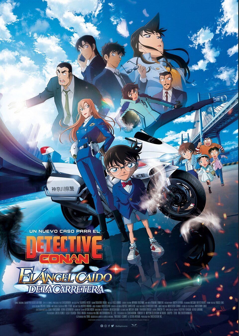 Cartel de Detective Conan: El Ángel Caído De La Carretera - España
