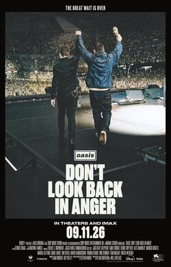 Cartel de Oasis: Don't Look Back in Anger