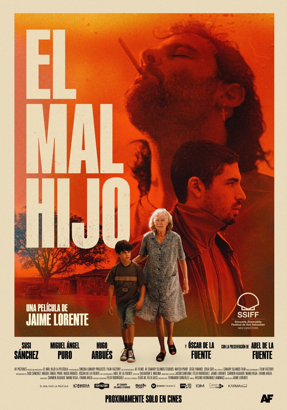 Cartel de El mal hijo - España