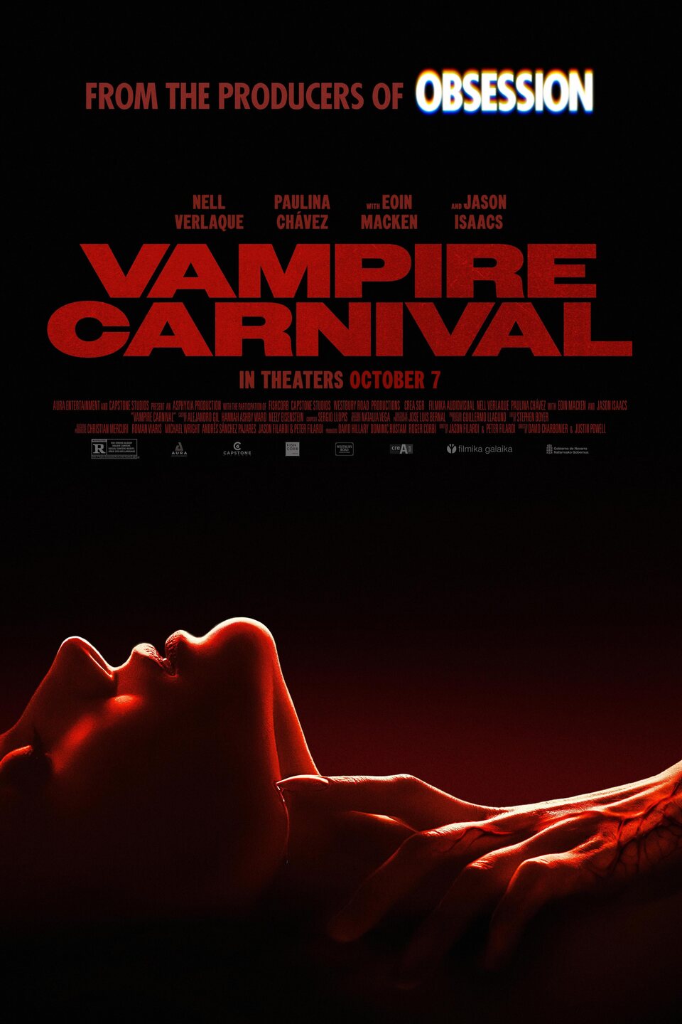Cartel de Vampire Carnival - Estados Unidos