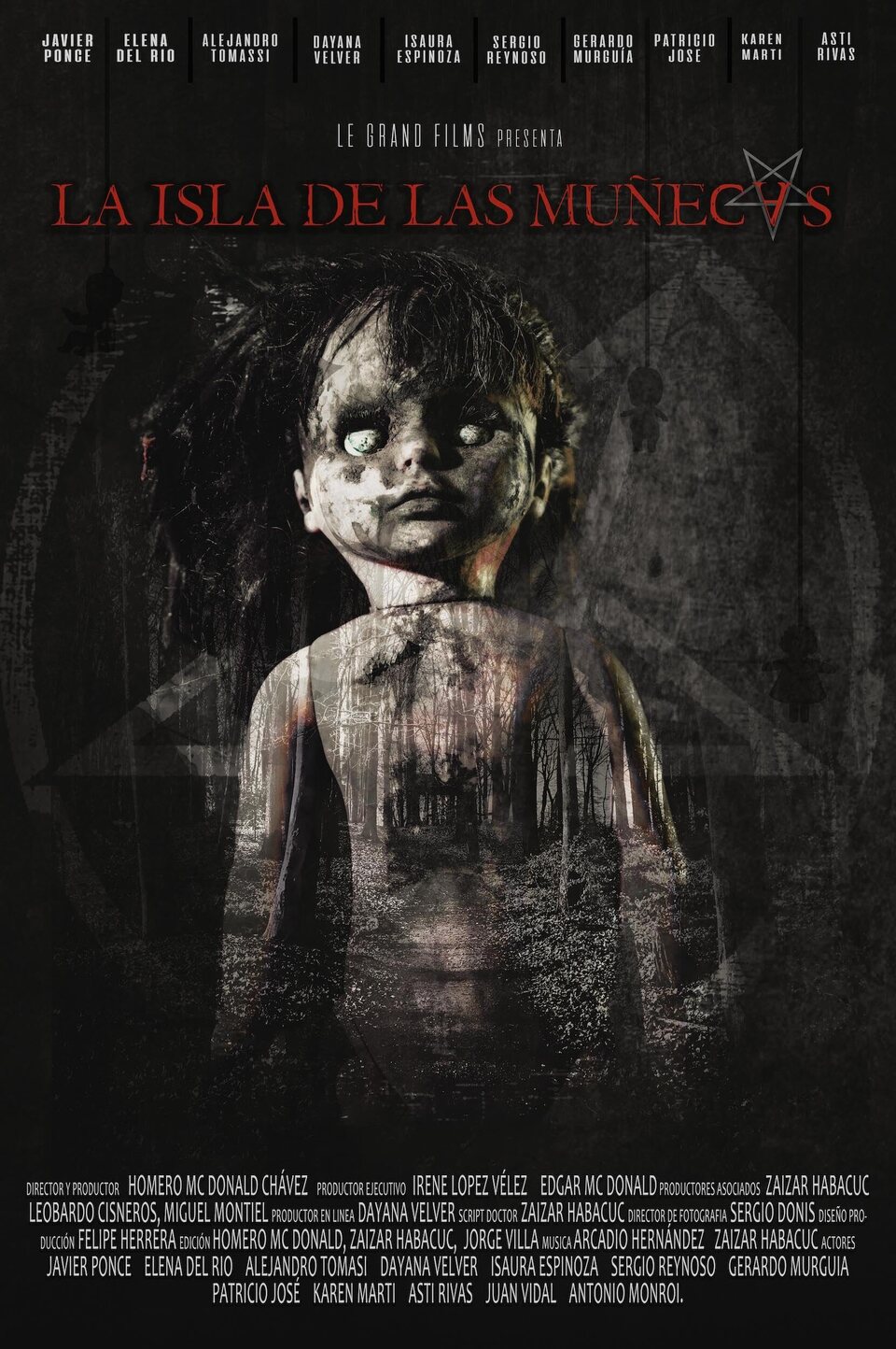 Cartel de La isla de las muñecas - México