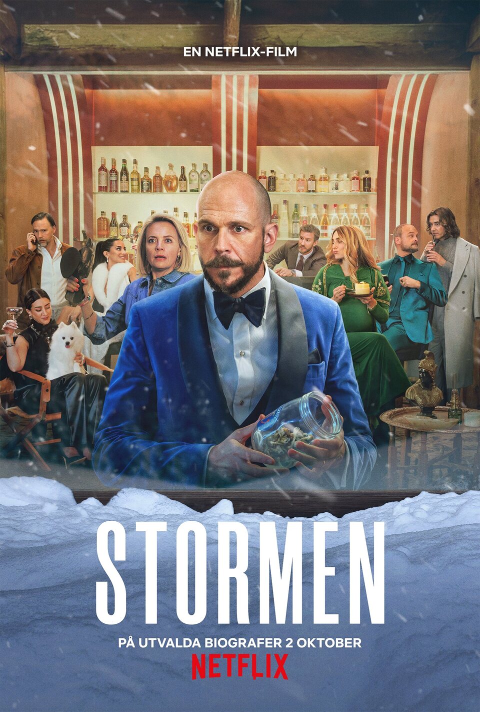 Cartel de La tormenta - Suecia