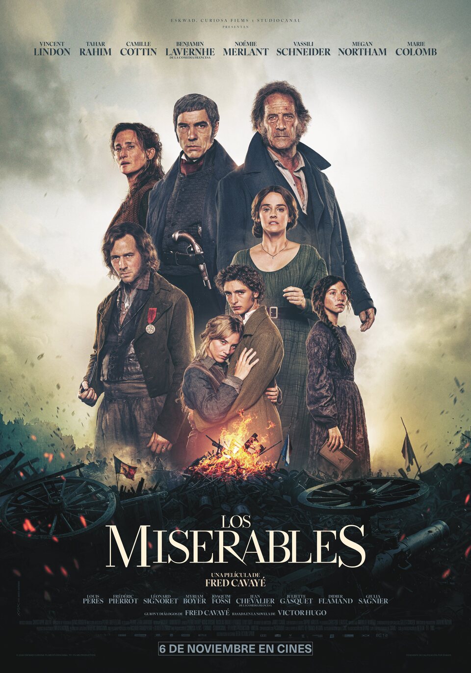 Cartel de Los miserables - España
