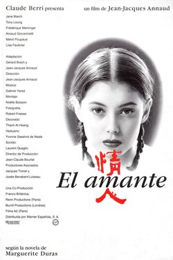 Cartel de El amante