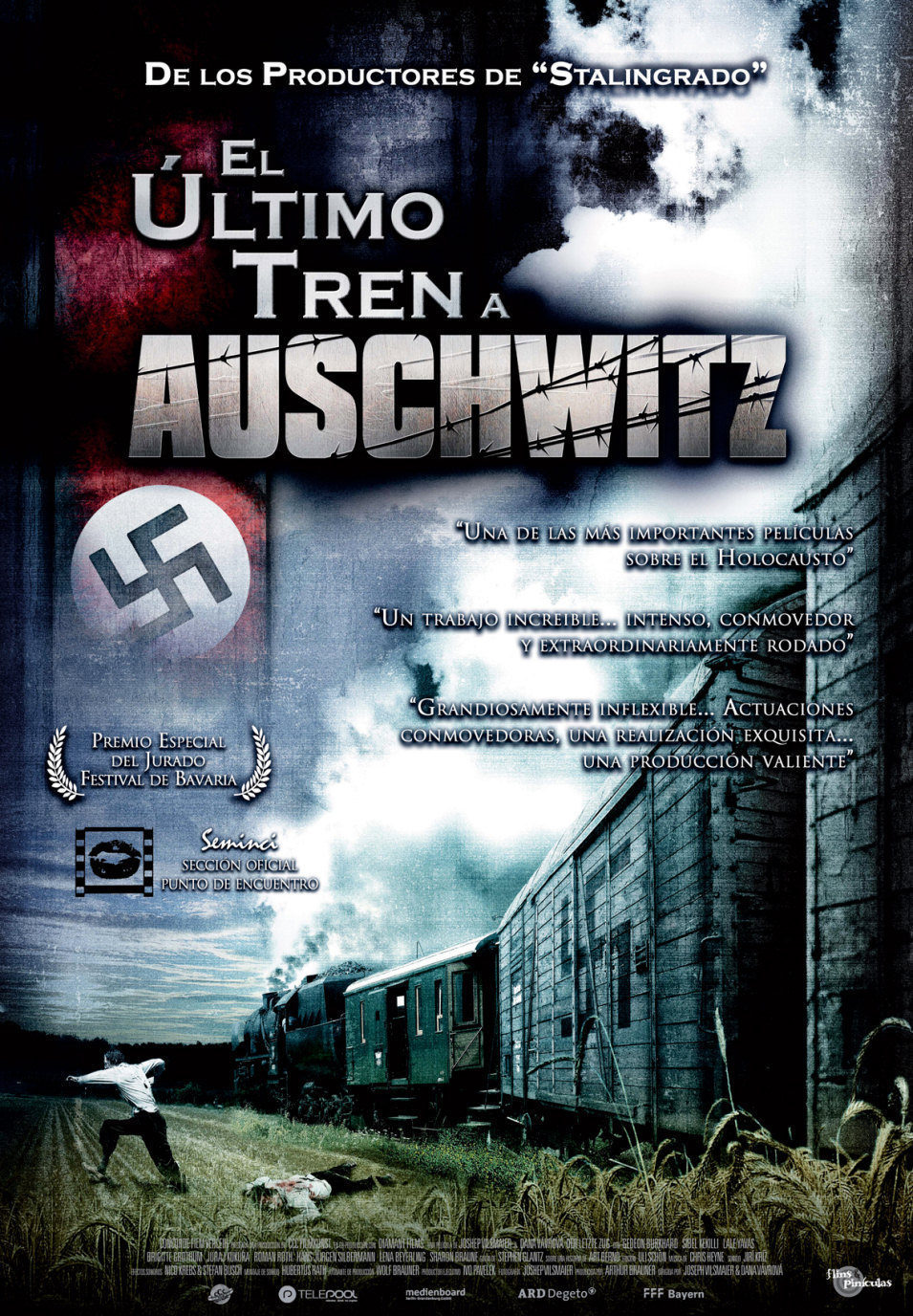 Cartel de El último tren a Auschwitz - España