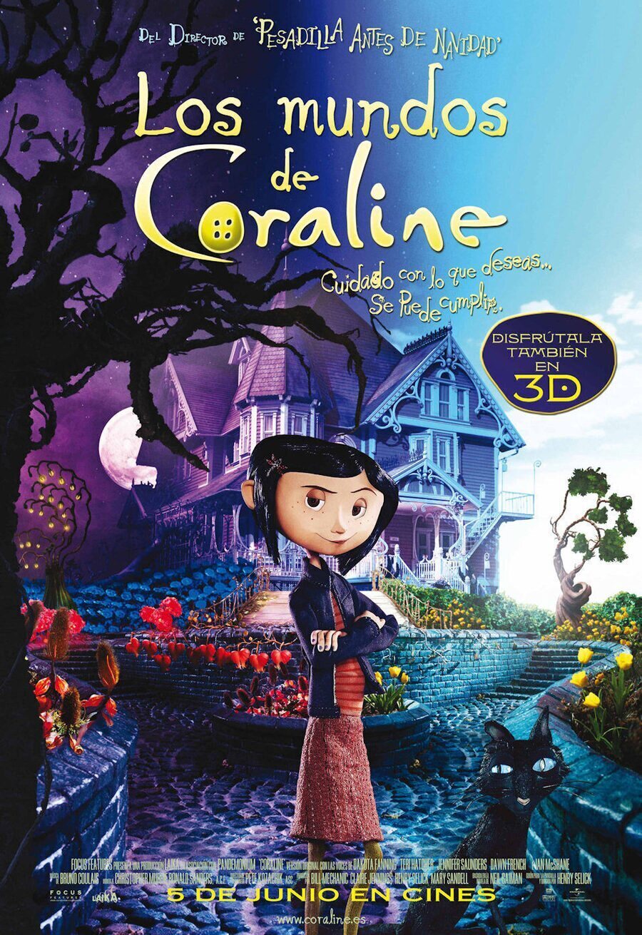 Cartel de Los mundos de Coraline - España